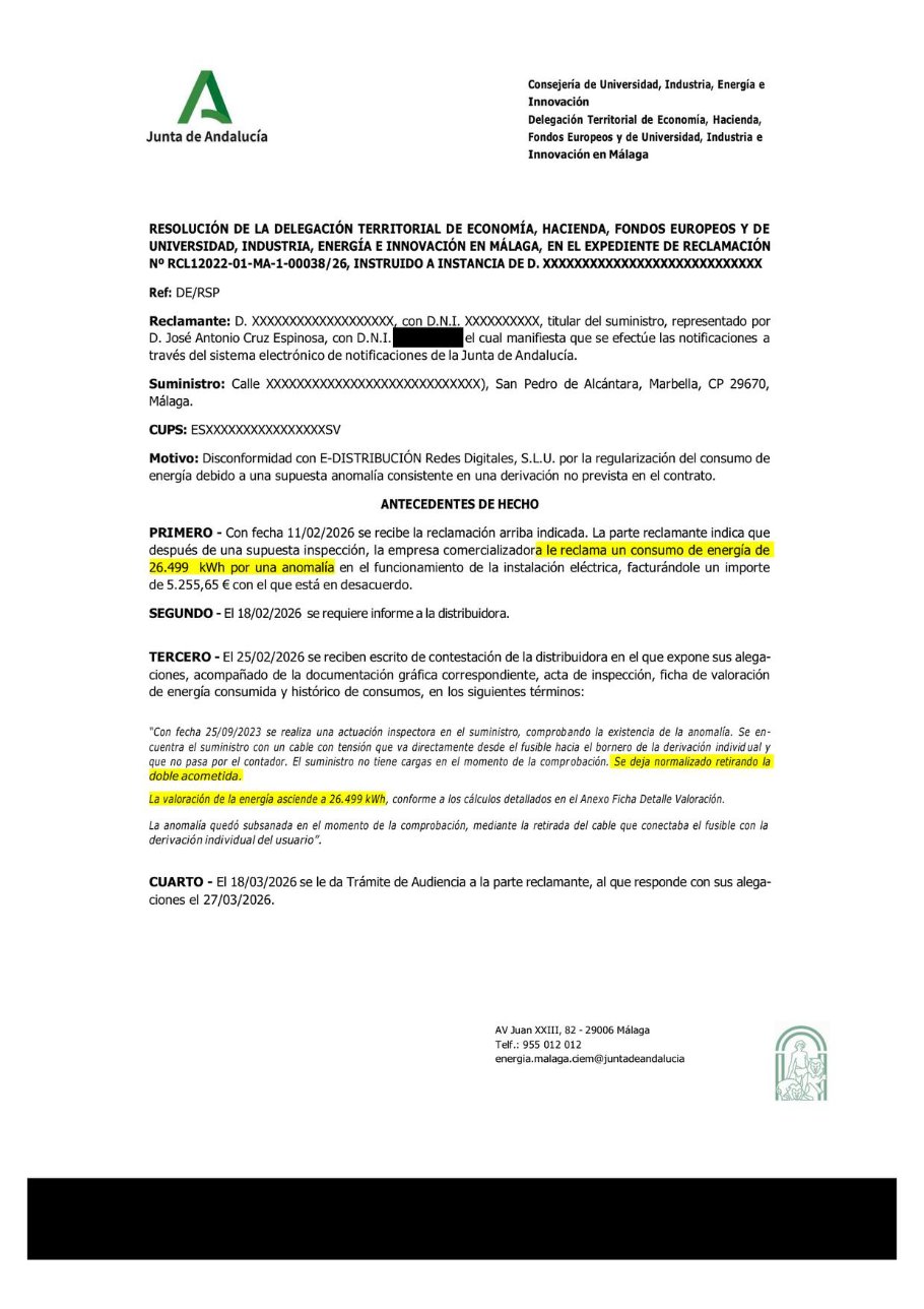 Documento del caso C22 (datos personales tapados)